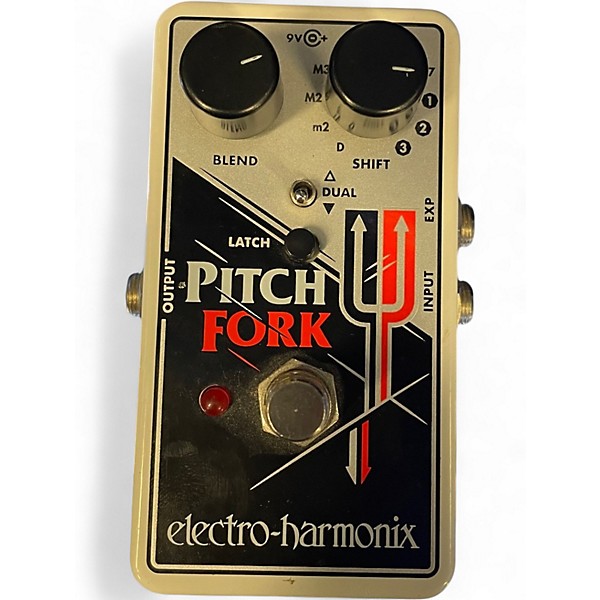 Used Electro-Harmonix Pitch Fork Polyphonic Pitch Shifting Effect Pedal