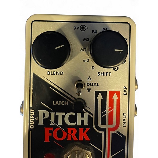 Used Electro-Harmonix Pitch Fork Polyphonic Pitch Shifting Effect Pedal