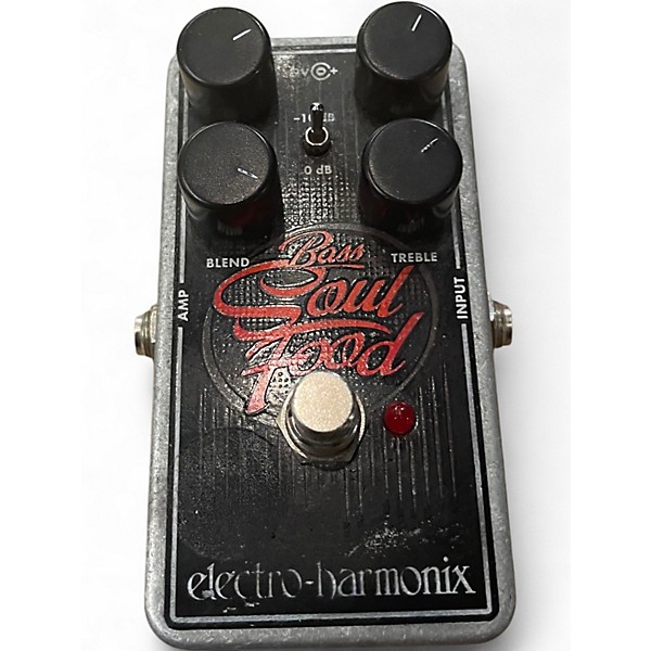 Used Electro-Harmonix Bass Soul Food Overdrive Bass Effect Pedal