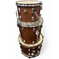 Used Pearl 3 Piece PRESIDENT SERIES Brown Drum Kit thumbnail