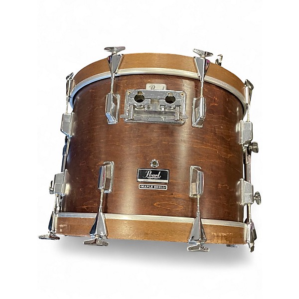 Used Pearl 3 Piece PRESIDENT SERIES Brown Drum Kit