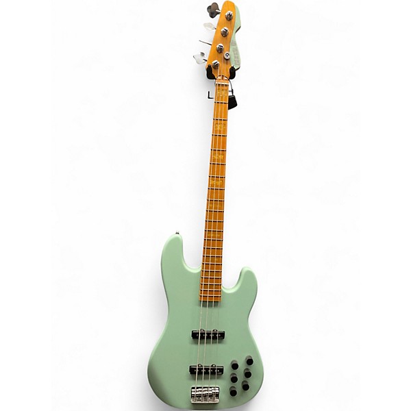 Used Markbass MB GV 4 Surf Green Electric Bass Guitar
