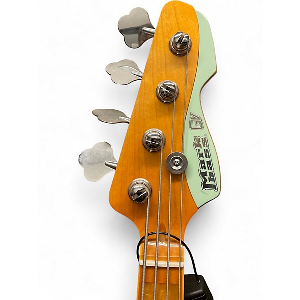 Used Markbass MB GV 4 Surf Green Electric Bass Guitar