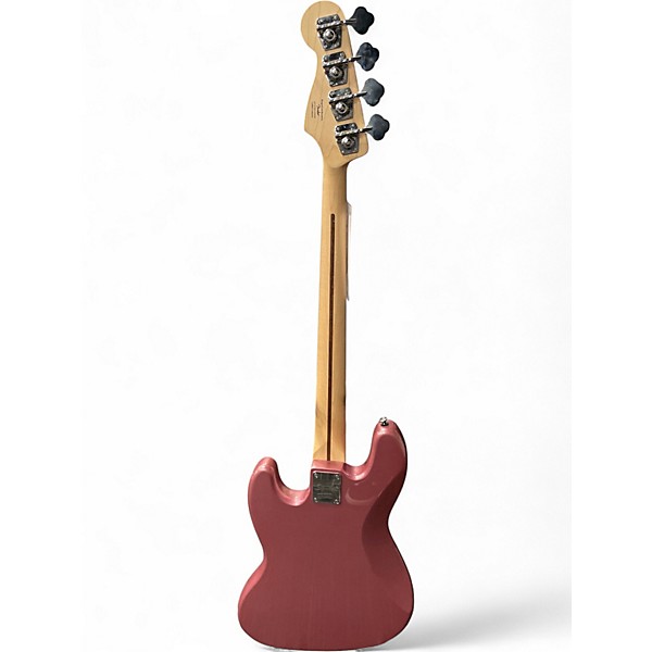 Used Squier Contemporary Jazz Bass Pink Electric Bass Guitar
