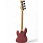 Used Squier Contemporary Jazz Bass Pink Electric Bass Guitar