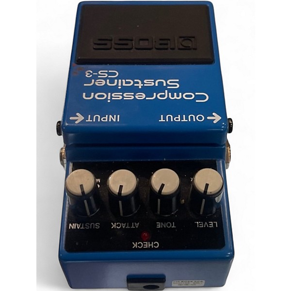 Used BOSS CS3 Compressor Sustainer Effect Pedal