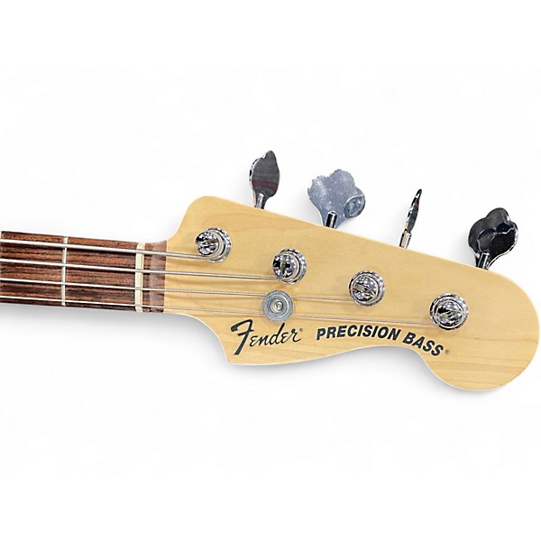 Used Fender American Special Precision Bass 3 Tone Sunburst Electric Bass Guitar