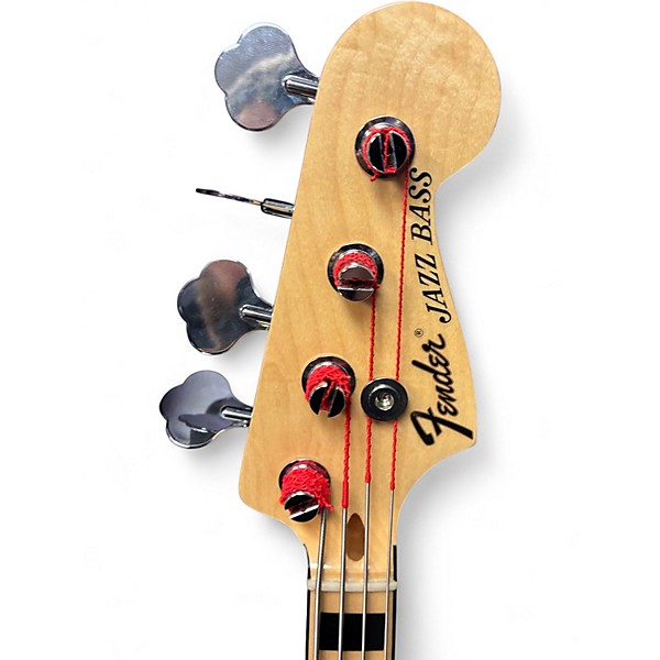 Used Fender Geddy Lee Signature Jazz Bass 2 Color Sunburst Electric Bass Guitar