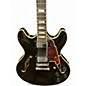 Used D'Angelico Premier Series DC Black Hollow Body Electric Guitar