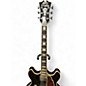 Used D'Angelico Premier Series DC Black Hollow Body Electric Guitar