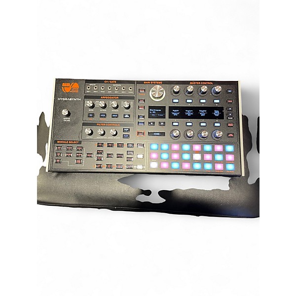 Used Ashun Sound Machines HYDRASYNTH Desktop Polyphonic Wave Morphing Synthesizer Synthesizer