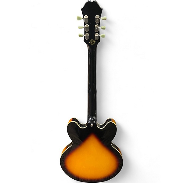 Used Epiphone ES355 Pro 2 Color Sunburst Hollow Body Electric Guitar