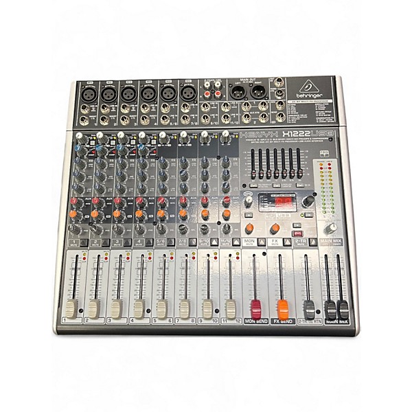 Used Behringer Xenyx X1222USB Unpowered Mixer
