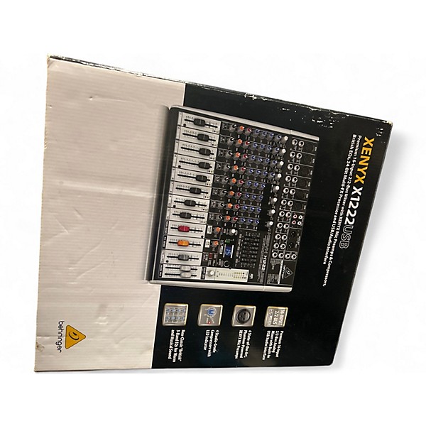 Used Behringer Xenyx X1222USB Unpowered Mixer
