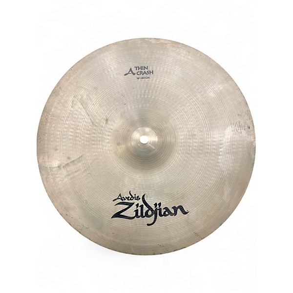 Used Zildjian 16in A Series Thin Crash Cymbal
