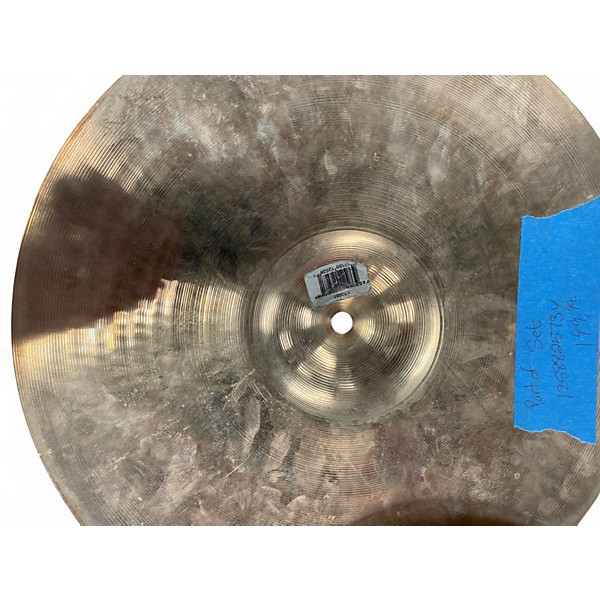 Used Zildjian 14in A Custom Mastersound Hi Hat Pair Cymbal