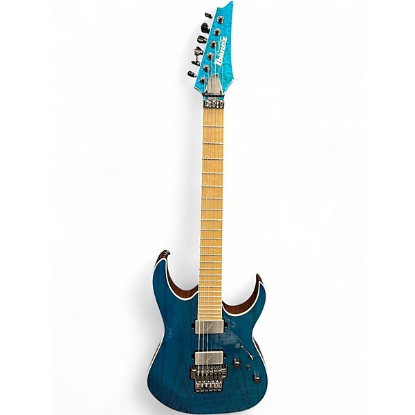Used Ibanez RG5120M Prestige BLUE OCEAN Solid Body Electric Guitar
