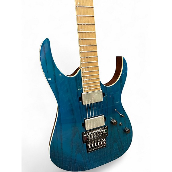 Used Ibanez RG5120M Prestige BLUE OCEAN Solid Body Electric Guitar