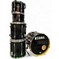 Used TAMA 6 Piece Rockstar Black Drum Kit thumbnail