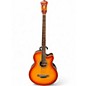 Used Ibanez AEB20E Sunburst Acoustic Bass Guitar thumbnail