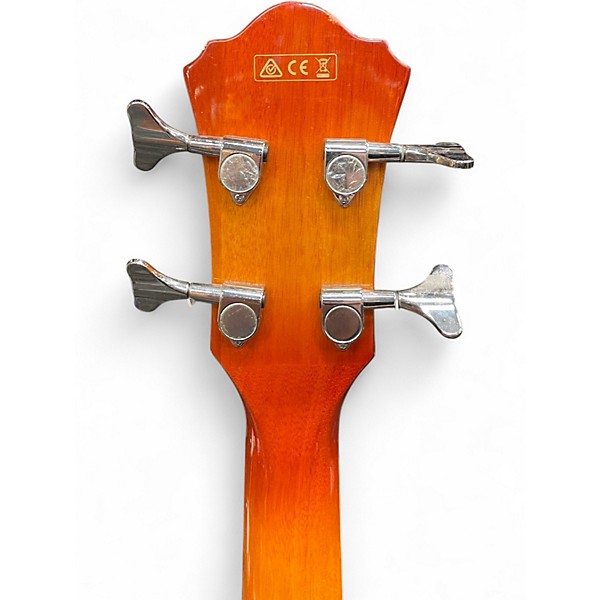 Used Ibanez AEB20E Sunburst Acoustic Bass Guitar