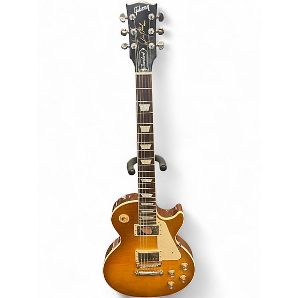 Used Gibson Les Paul Standard 60s AAA Flame Top Lemonburst Solid Body Electric Guitar