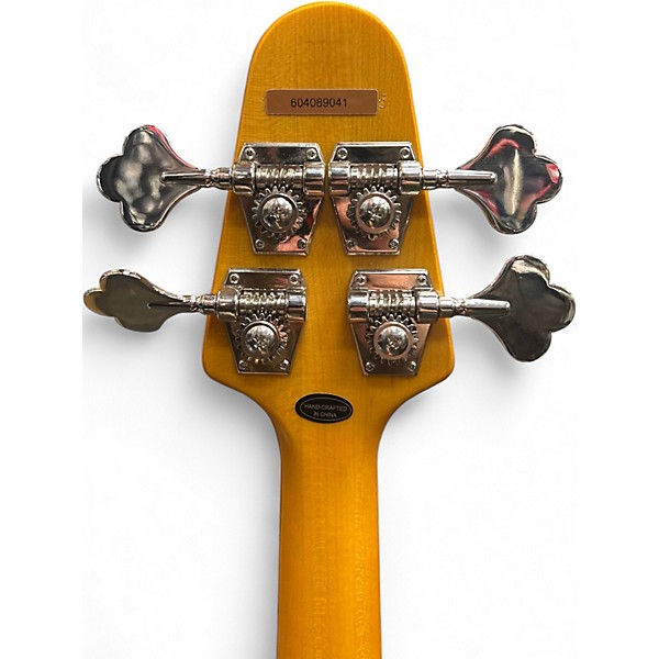 Used Epiphone GRABBER Natural Electric Bass Guitar