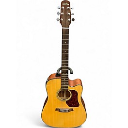 Used Walden d555ce Natural Acoustic Electric Guitar
