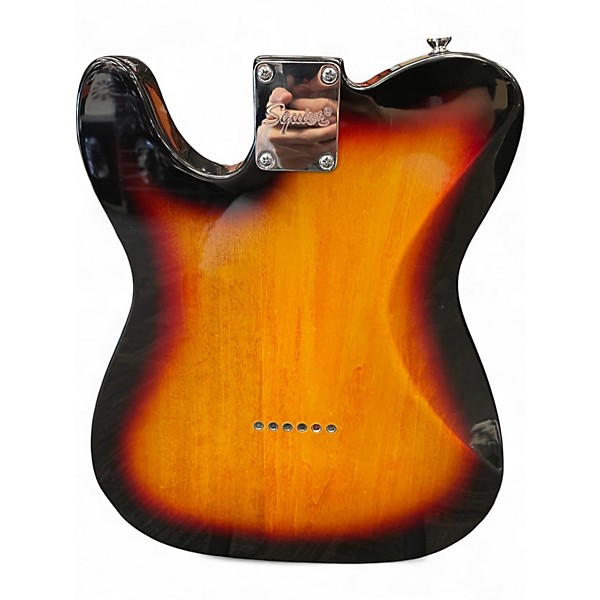 Used Squier Telecaster Vintage Sunburst Solid Body Electric Guitar