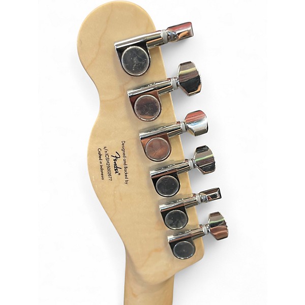 Used Squier Telecaster Vintage Sunburst Solid Body Electric Guitar