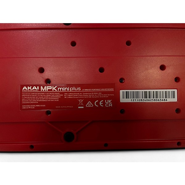 Used Akai Professional MPK MINI PLUS MIDI Controller