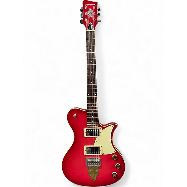 Used First Act ME 501 Red Burst Solid Body Electric Guitar