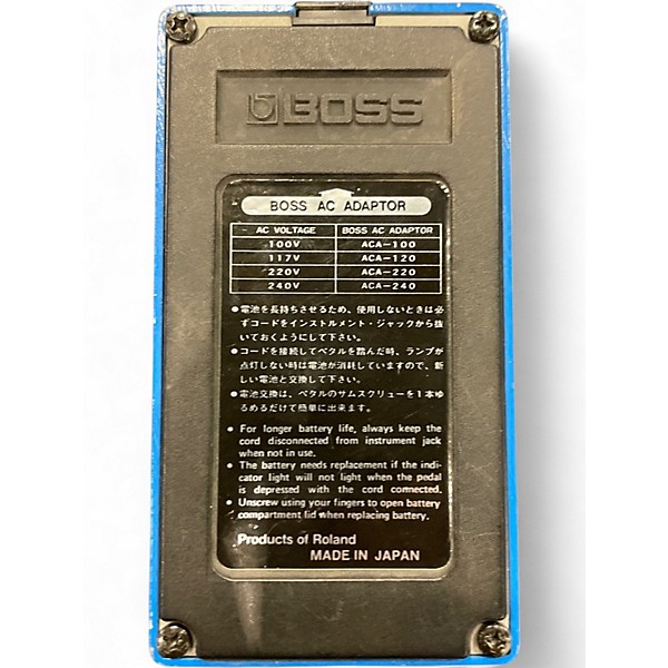 Used BOSS CS3 Compressor Sustainer Effect Pedal