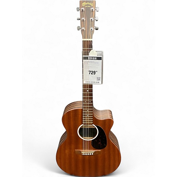 Used Martin GPC X2 Natural Acoustic Electric Guitar