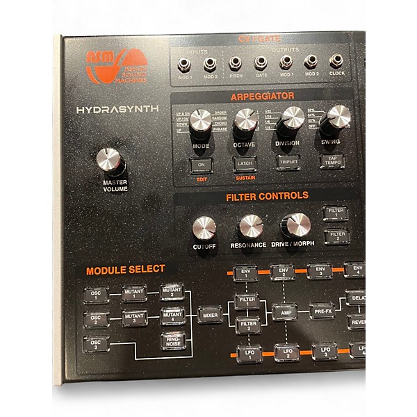 Used Asm HYDRASYNTH Synthesizer