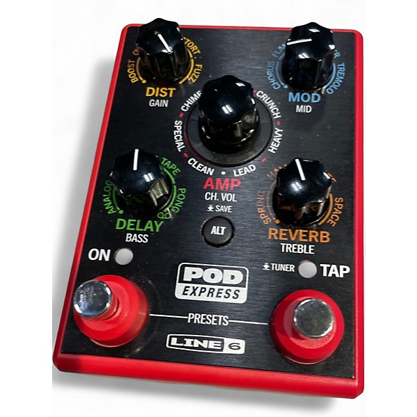 Used Line 6 Pocket Pod Express Amp Modeler Effect Processor