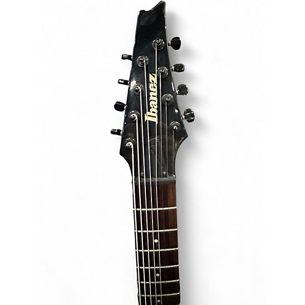 Used 2021 Ibanez S8 Black Solid Body Electric Guitar