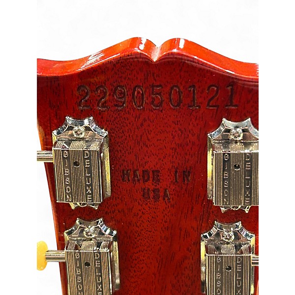 Used 2022 Gibson LES PAUL 1950'S Heritage Cherry Solid Body Electric Guitar