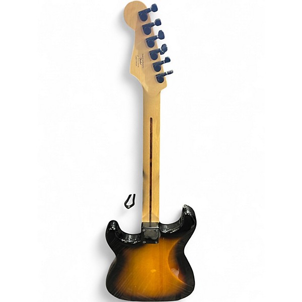 Used Squier Bullet Stratocaster HSS 2 Tone Sunburst Solid Body Electric Guitar