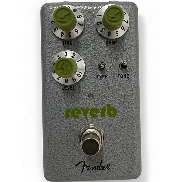 Used Fender Hammertone Reverb Effect Pedal