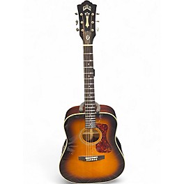 Used Guild D140 2 Color Sunburst Acoustic Guitar