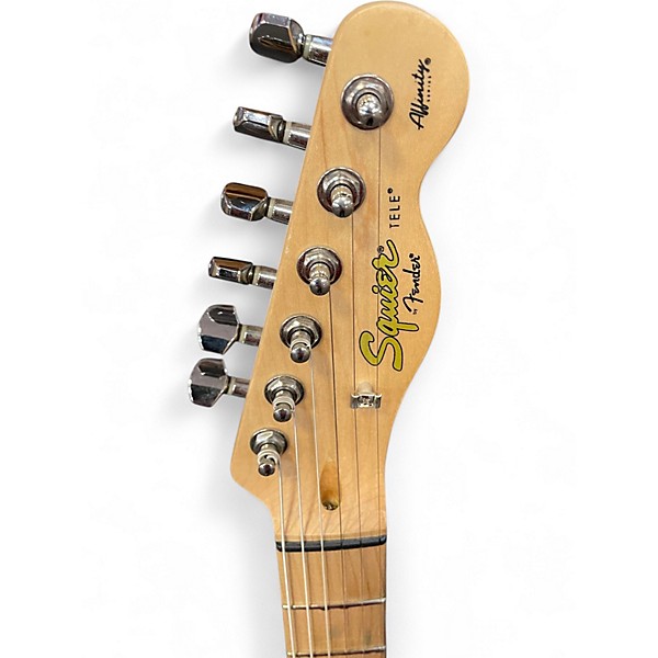 Used Squier Telecaster 2 Color Sunburst Solid Body Electric Guitar
