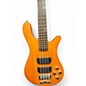 Used RockBass by Warwick CORVETTE 4 STRING ORANGE Electric Bass Guitar