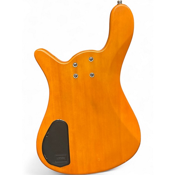 Used RockBass by Warwick CORVETTE 4 STRING ORANGE Electric Bass Guitar