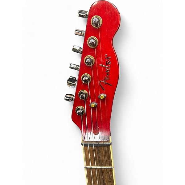 Used Fender Special Edition Custom Telecaster FMT HH Crimson Red Transparent Solid Body Electric Guitar