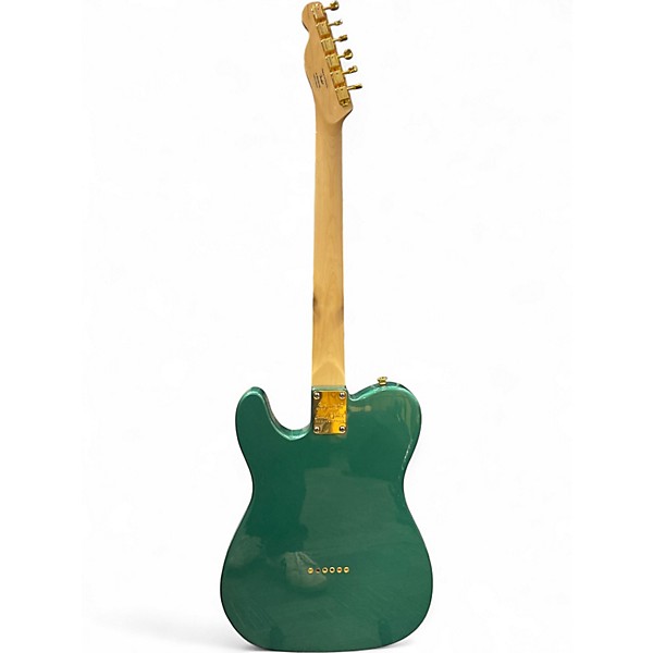 Used Squier 40th Anniversary Telecaster Gold Solid Body Electric Guitar