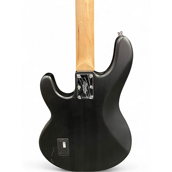 Used Sterling by Music Man Sub 4 Black Electric Bass Guitar