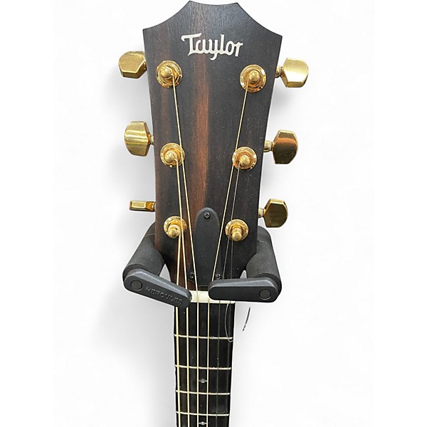Used Taylor 214ce DLX Natural Acoustic Electric Guitar