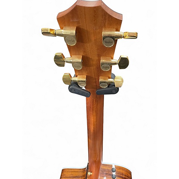 Used Taylor 214ce DLX Natural Acoustic Electric Guitar