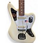 Used Fender Johnny Marr Signature Jaguar Olympic White Solid Body Electric Guitar